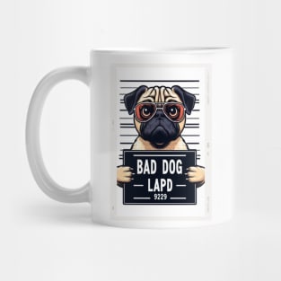 LAPD Mugshot of Bad Dog Mug